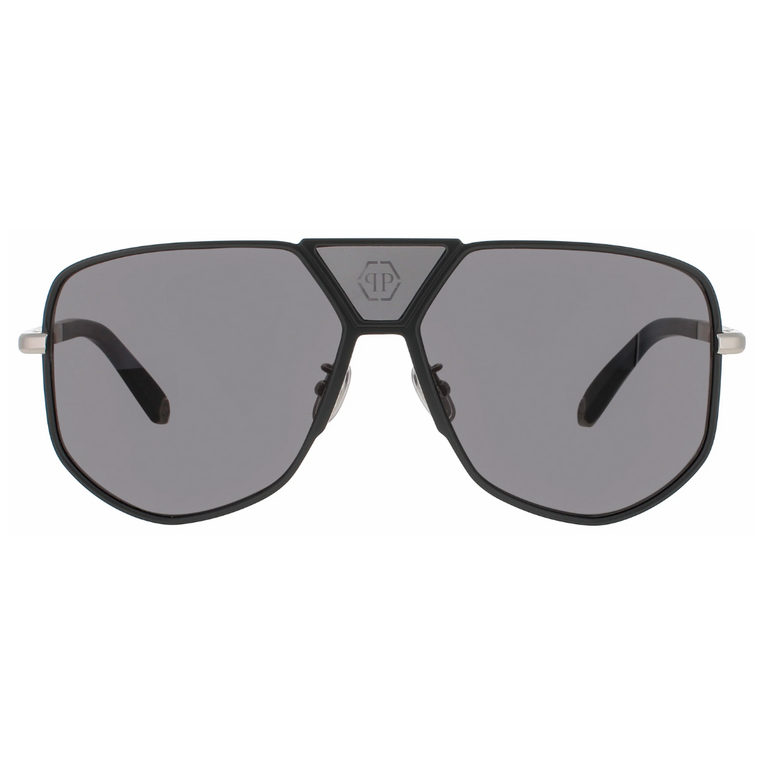 Philipp Plein SPP009M Power Hexagon Sunglasses