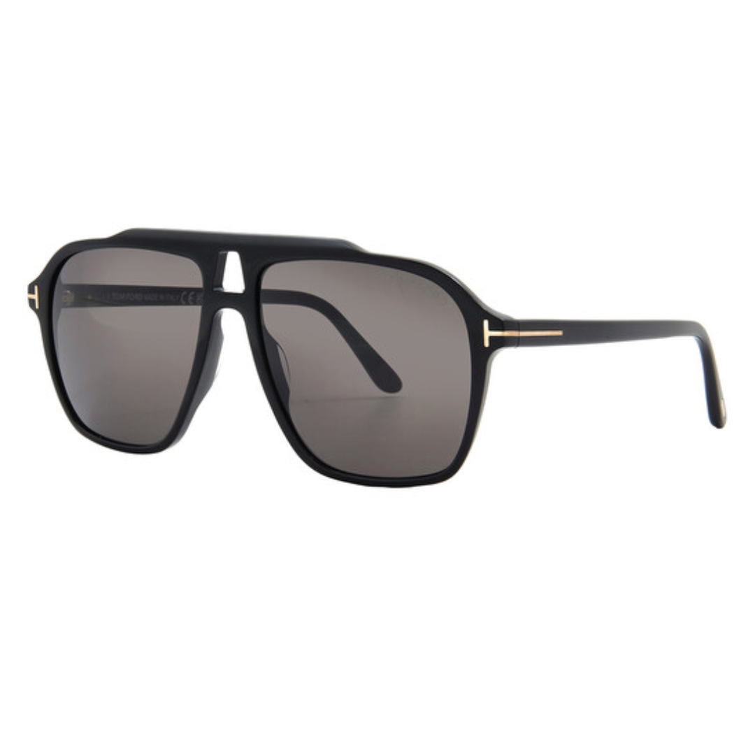 Tom Ford FT1209 Autari Smoke Navigator Men’s Sunglasses