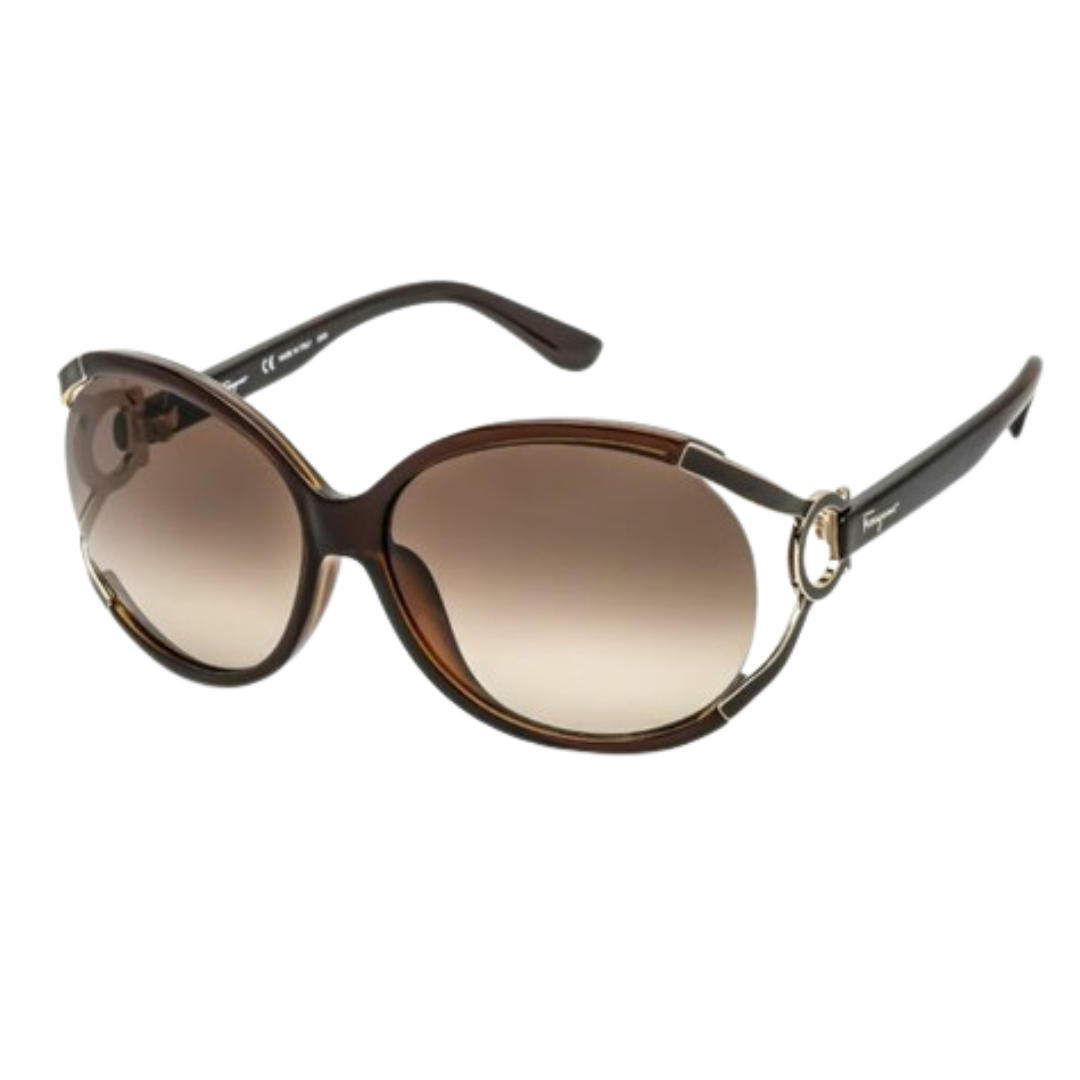 Salvatore Ferragamo SF600S Round Women's Sunglasses