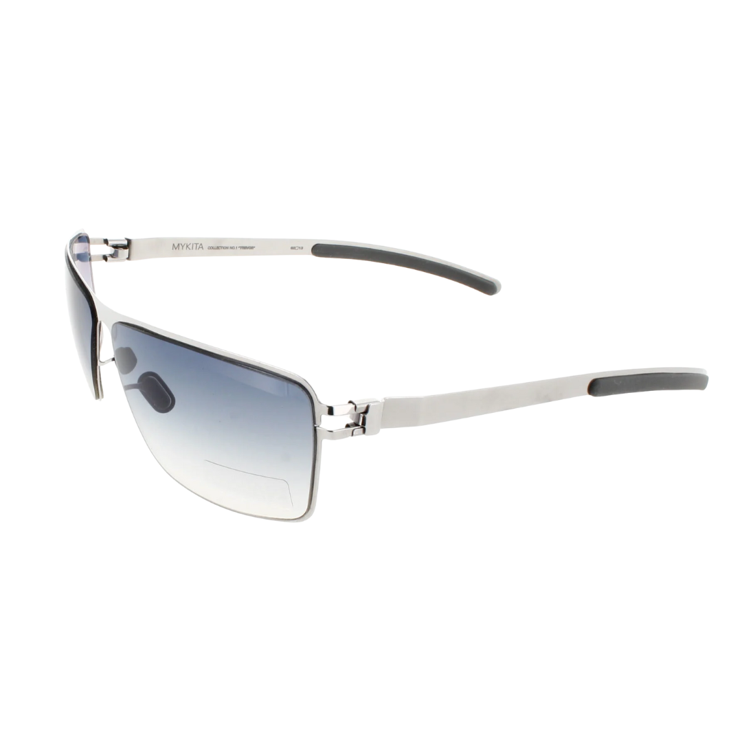 Mykita No1-Sun-Trevor-Shinny-Silver sunglasses