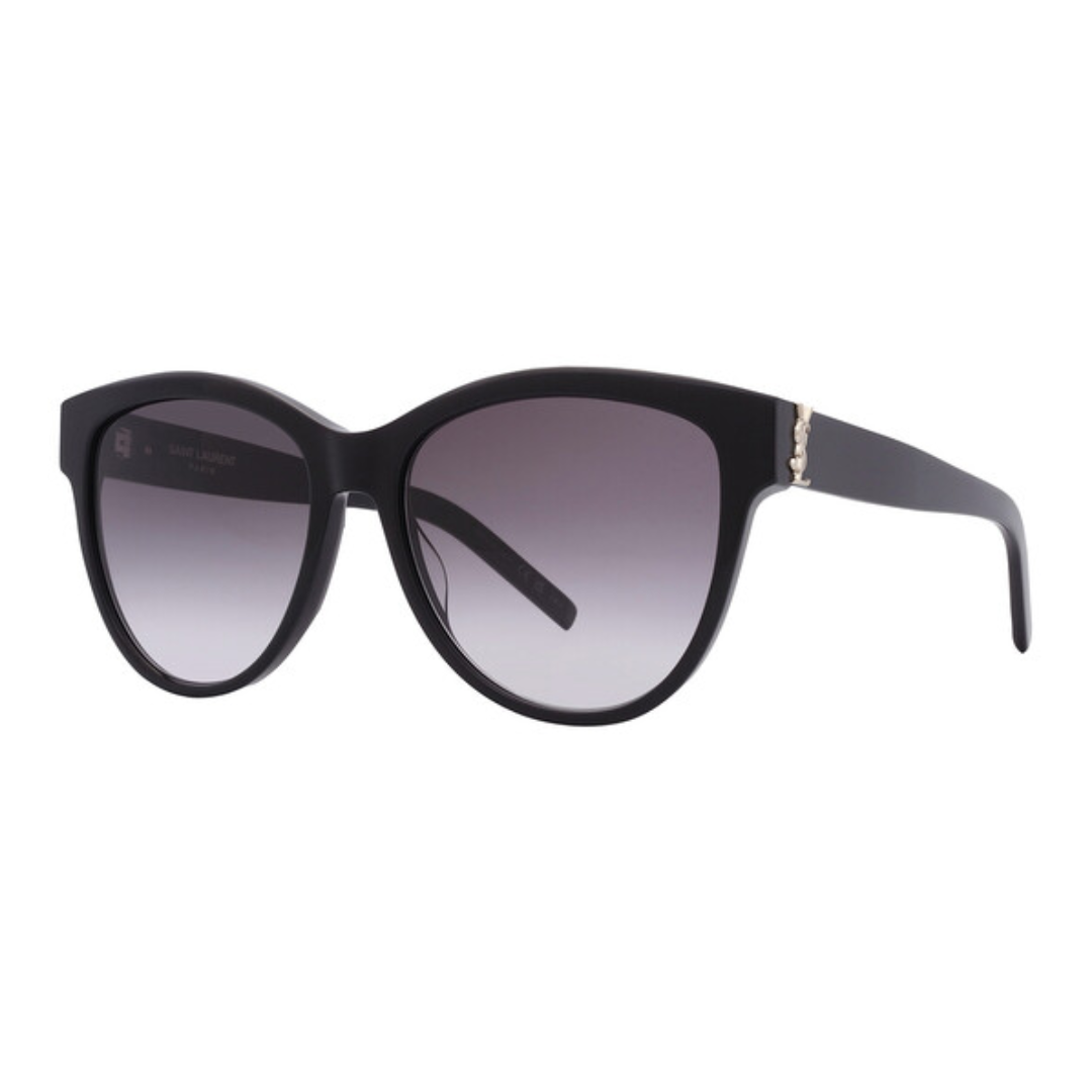 Saint Laurent SL M107 Grey Gradient Butterfly Ladies Sunglasses
